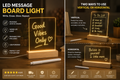 Smart LED Message Board – Write, Glow & Inspire